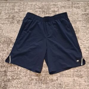 Russell | Navy Training Fit Athletic Shorts